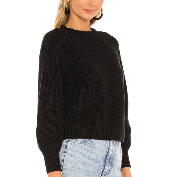 525 cropped balloon sleeve sweater - Picture 3 of 3